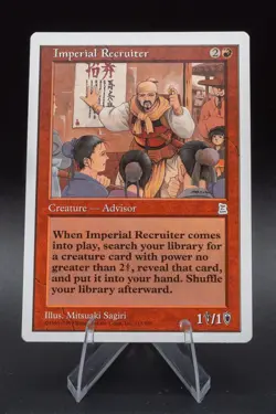 Imperial Recruiter: 1999 Magic the Gathering - Portal Three Kingdoms Regular - Image 1