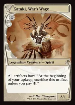 Kataki, War's Wage MB2 NM MTG - Image 1