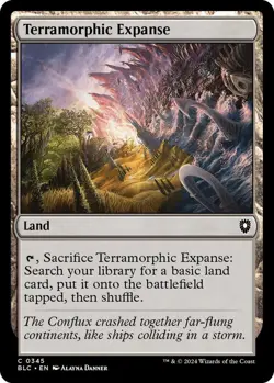 Terramorphic Expanse MTG BLC 0345 Common NM - Image 1