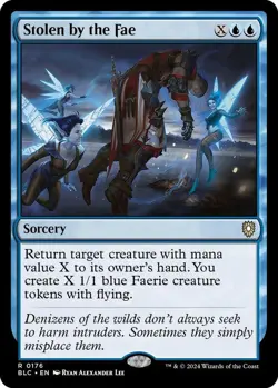Stolen by the Fae MTG BLC 0176 Rare NM - Image 1