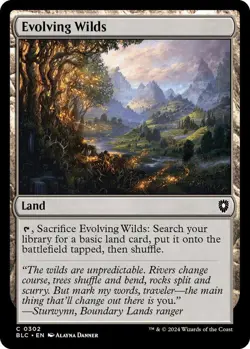Evolving Wilds MTG BLC 0302 Common NM - Image 1