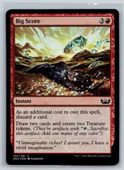 Big Score Holo C Streets of New Capenna 102 NM - Image 1