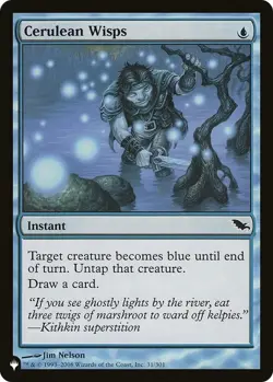 1x Cerulean Wisps - The List - The List - Near Mint, English - MTG! - Image 1