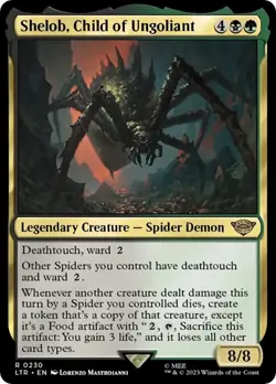 MTG Shelob, Child of Ungoliant - 230 / English / Near Mint - Image 1