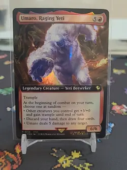 Umaro, Raging Yeti (Extended Art) Commander: Final Fantasy Foil - Image 1