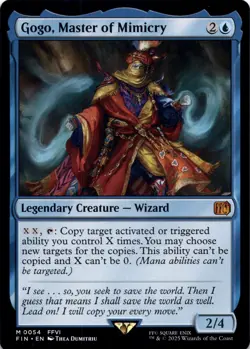 Gogo, Master of Mimicry Final Fantasy Magic MTG NM - Image 1