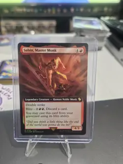 Sabin, Master Monk (Extended Art) Commander: Final Fantasy Foil - Image 1