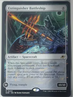1x Extinguisher Battleship - Edge of Eternities - NM - MTG - Image 1