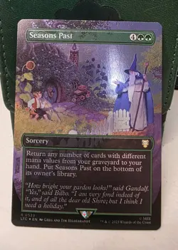 Seasons Past (Borderless) [The Lord of the Rings: Tales of Middle-Earth NM FOIL - Image 1