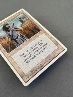 Swords to Plowshares MTG 4th Edition-Never Played Near Mint-Vintage Magic - Image 4