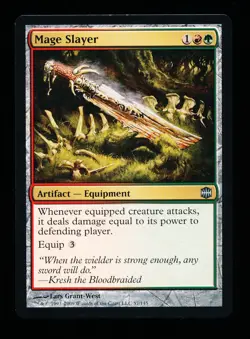 * * 1x Mage Slayer x1 * * Alara Reborn MTG NM Near Mint or Close - Image 1