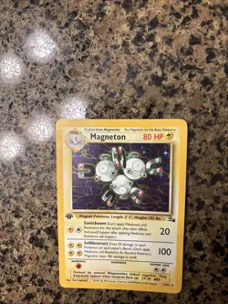 Magneton 11/62 Fossil Holo Rare Pokemon Card MINT! MUST SELL! - Image 3