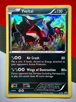 Yveltal Holo XY32 Yveltal Collection Promo XY 2014 Black Star Promo Pokemon MP - Image 1