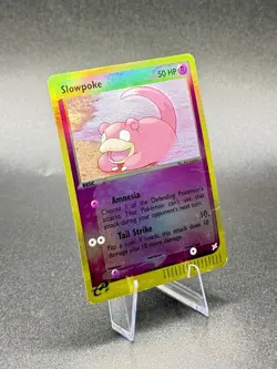Slowpoke 45/95 Reverse Holo Pokemon EX Team Magma vs Aqua 2004 Vintage MP - Image 1