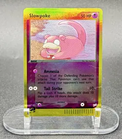 Slowpoke 45/95 Reverse Holo Pokemon EX Team Magma vs Aqua 2004 Vintage MP - Image 2