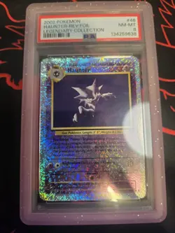 Pokemon 2002 Haunter Legendary Collection Reverse Holo PSA 8 46/110 Near Mint - Image 1