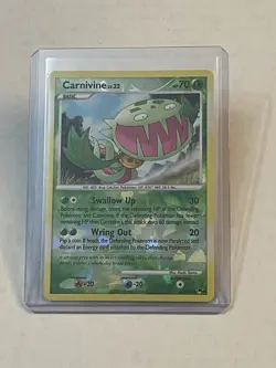 Pokemon TCG Carnivine 7/17 Pop 8 POP Series Cracked Ice Reverse Holo 2008 LP - Image 1