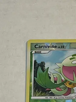 Pokemon TCG Carnivine 7/17 Pop 8 POP Series Cracked Ice Reverse Holo 2008 LP - Image 4