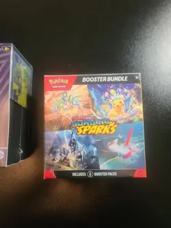 FACTORY SEALED-Pokemon TCG: Surging Sparks Elite Trainer Box & 2 Booster Bundles - Image 3
