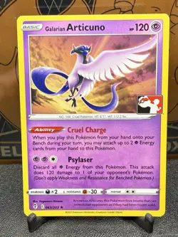Galarian Articuno 063/203 Pokemon Prize Pack Evolving Skies variant NM - Image 1