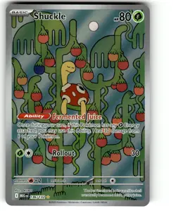 Pokemon TCG ME01: Mega Evolution #136/132 Shuckle NM - Image 1
