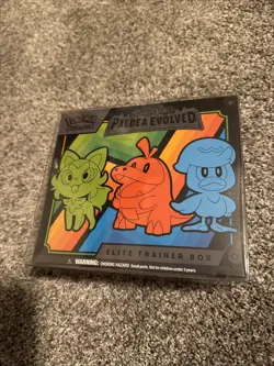 Pokemon TCG Paldea Evolved Elite Trainer Box ETB Factory Sealed English - Image 1