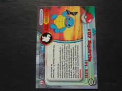 1999 Topps Pokemon Rainbow Foil #07 Squirtle Holo Blue Logo Series 1 TV 1st - Image 2