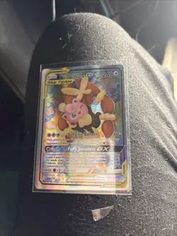 Pokemon TCG Mega Lopunny & Jigglypuff GX Tag Team 226/236 Cosmic Eclipse - Image 1