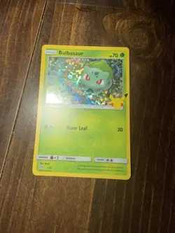 McDonald’s 2021 Pokemon Holo Bulbasaur 1/25 - Image 1