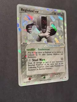 Pokemon TCG Registeel EX 99/101 Hidden Legends Cracked Ice Holo Rare LP - Image 5