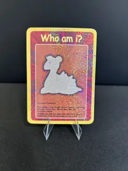 2004 Pokemon Funskool Who am IU Foil Lapras #131 - Image 1