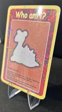 2004 Pokemon Funskool Who am IU Foil Lapras #131 - Image 2