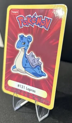 2004 Pokemon Funskool Who am IU Foil Lapras #131 - Image 5