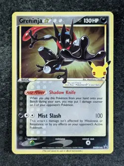 2023 Pokemon GRENINJA GOLD STAR #SWSH144 Sword & Shield Promos English (A) - Image 1