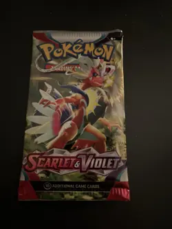 VERY HEAVY 22.27g Scarlet And Violet Base Pokemon TCG Booster Pack - Image 2