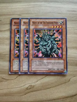 Yu-Gi-Oh! - Manju Of The Ten Thousand Hands 3X - Complete Playset - Image 1