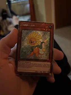 Yu-Gi-Oh! Dandylion RA03-EN211 Platinum Secret Rare 1st Edition - Image 1