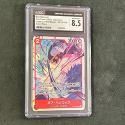 Boa Hancock - One Piece Card Game JPN. Legacy of the Master OP12-014 SR CGC 8.5 - Image 1