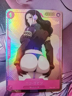 Card One Piece Goddess Story WAIFU Nami Nico Robin Boa Hancock Vivi Sexy Holo - Image 1