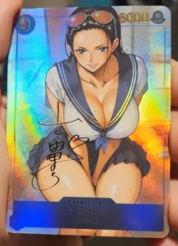 Nico Robin - One Piece - Waifu - Doujin - Goddess Story - Anime - Signature - Image 1