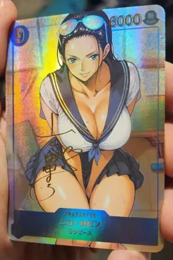 Nico Robin - One Piece - Waifu - Doujin - Goddess Story - Anime - Signature - Image 2