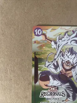 Monkey D Luffy Offline Regional 2024 Finalist P-041 LP One Piece Card English - Image 3