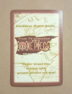 One Piece From TV animation Carddass Hyper Battle Roronoa Zoro C492 Holo - Image 2