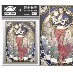 60pcs Trading Card ONE PIECE Robin OPCG Card Sleeves 66X91mm Standard Size - Image 1