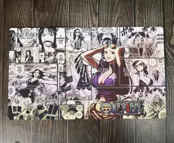 O-P Nico Robin OPCG TCG Playing Mat Trading Card Game CCG Playmat Free Bag - Image 1