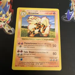 Arcanine 23/102 Base Set SHADOWLESS 1999 WOTC Pokemon Card TCG - Image 1