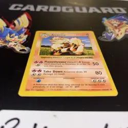 Arcanine 23/102 Base Set SHADOWLESS 1999 WOTC Pokemon Card TCG - Image 2