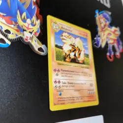 Arcanine 23/102 Base Set SHADOWLESS 1999 WOTC Pokemon Card TCG - Image 3