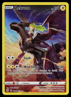Pokemon Card - Zekrom Brilliant Stars TG05/TG30 Ultra Rare - Image 1