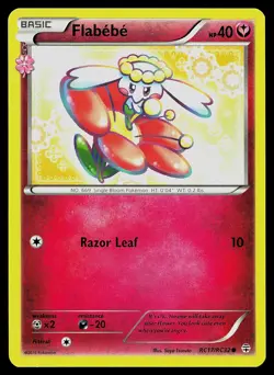 Pokemon Card - Flabebe Generations Radiant Collection RC17/RC32 Common - Image 1